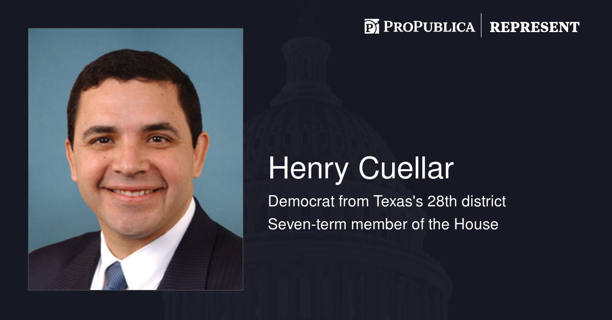 Votes Against Party Majority By Henry Cuellar (D-Texas) | Represent ...