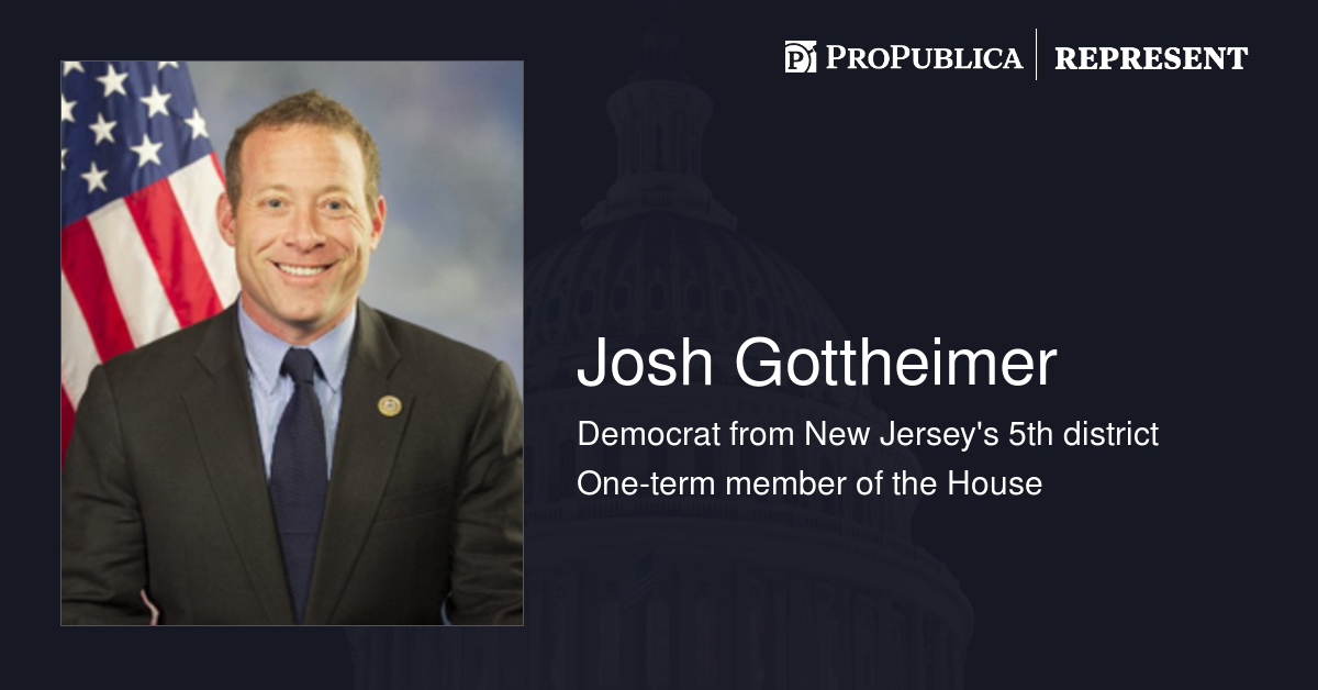 josh gottheimer us house new jersey's 5th congressional district