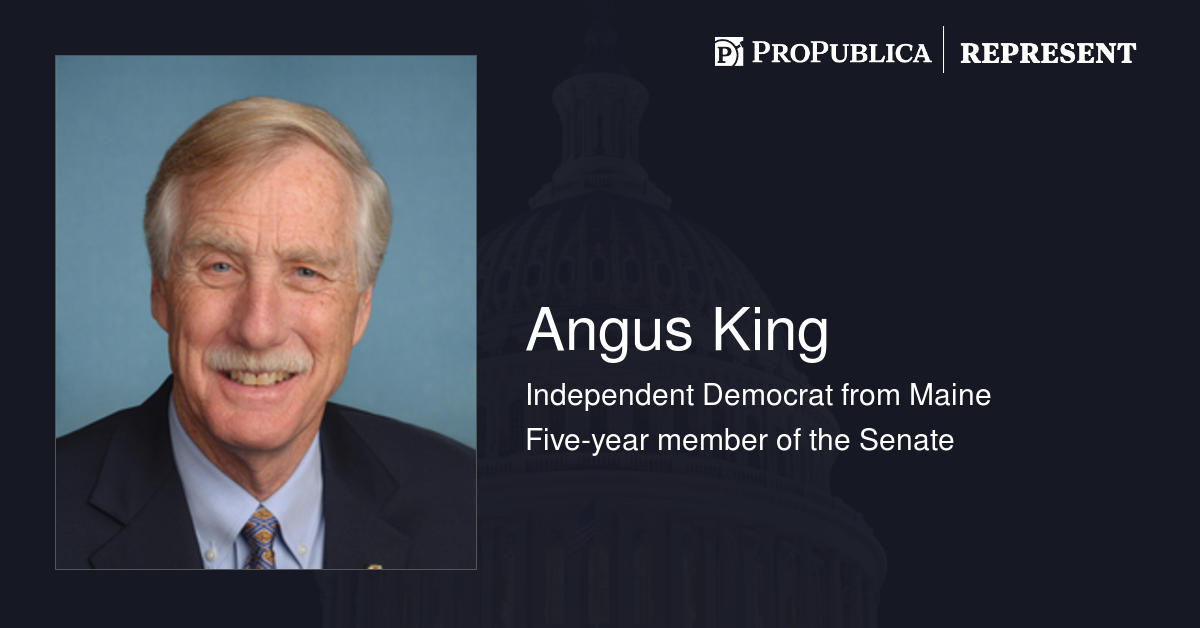 National Journal: Maine's Angus King independent in name only - The Maine  Wire