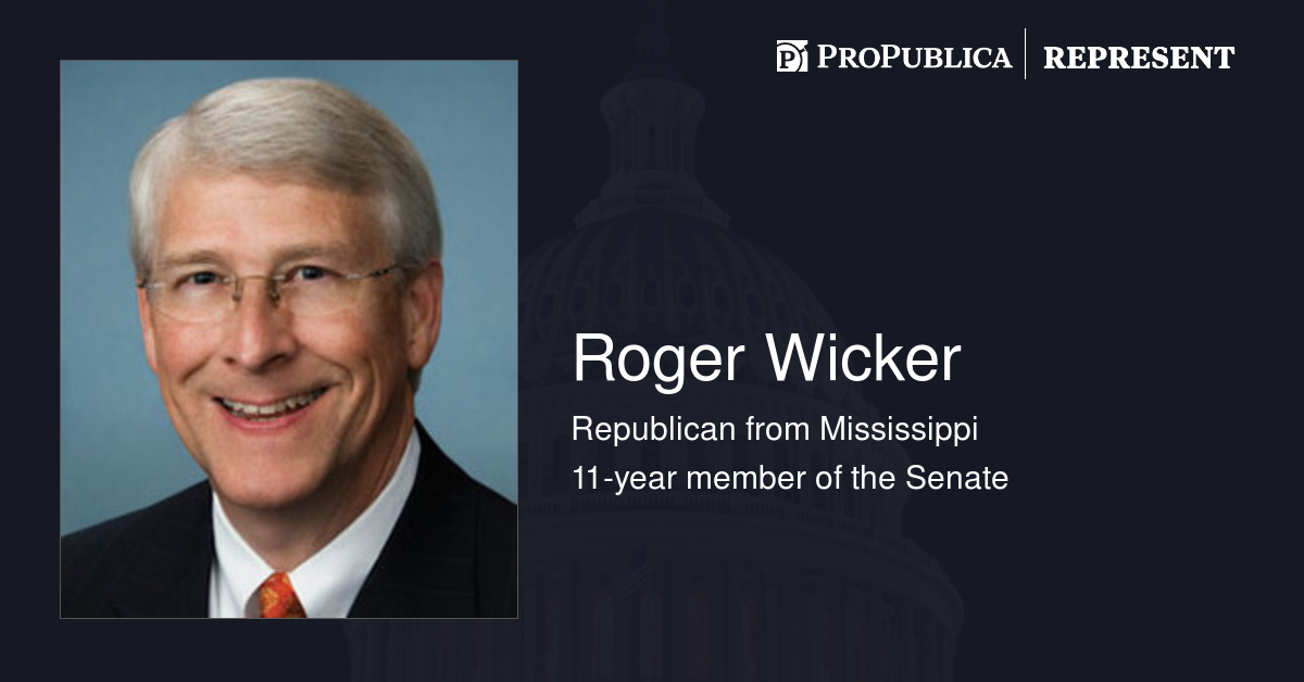 roger wicker years in congress