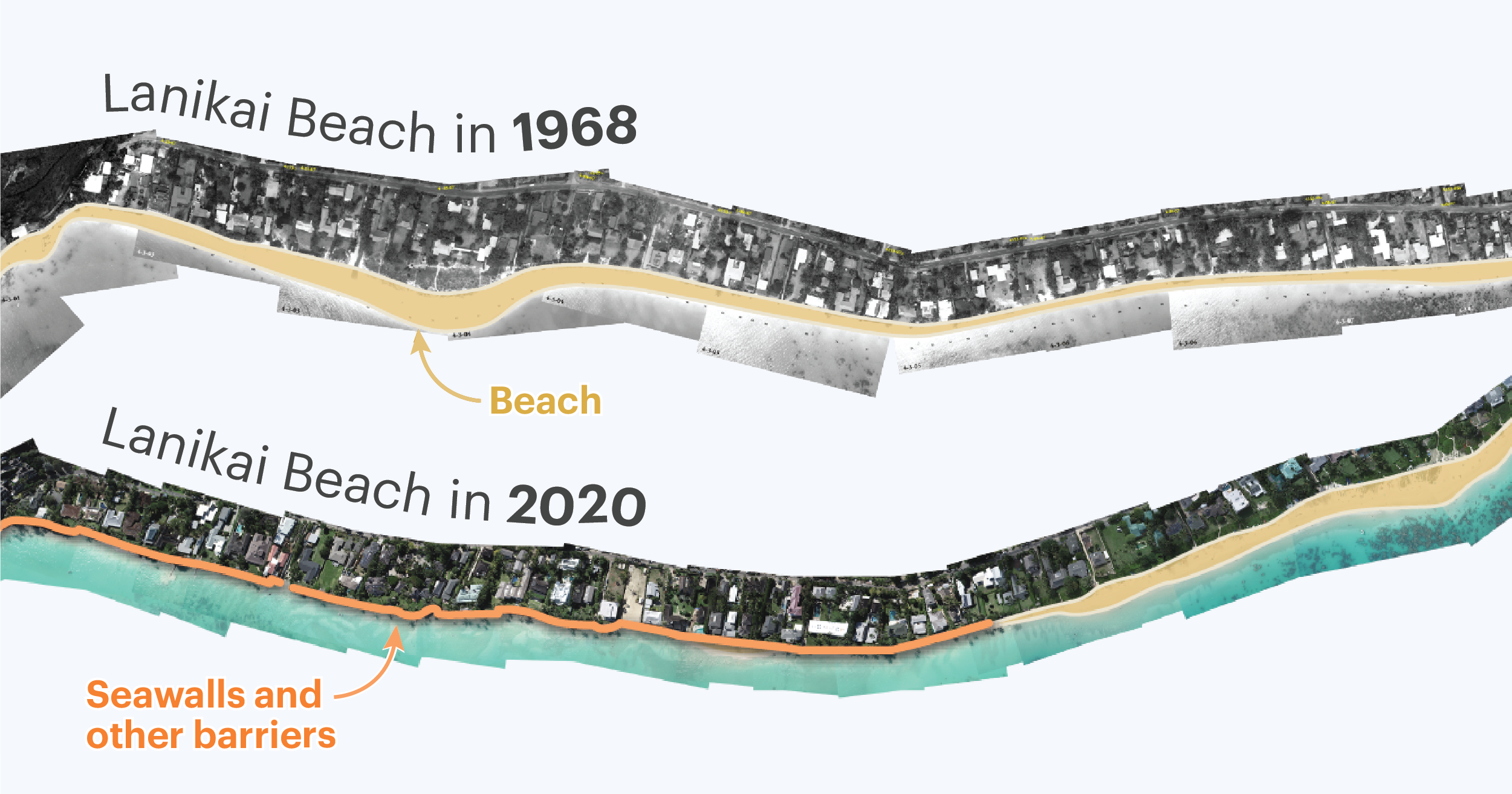 Barriers at the Beach