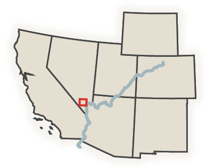 Locator map of Columbia Basin area.