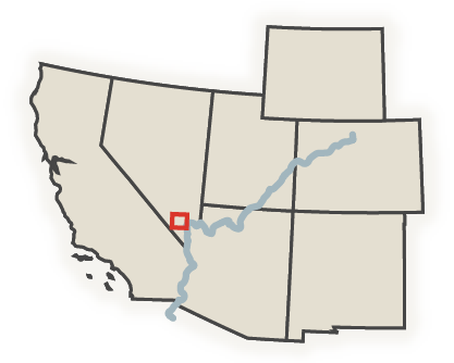 Locator map of Columbia Basin area.